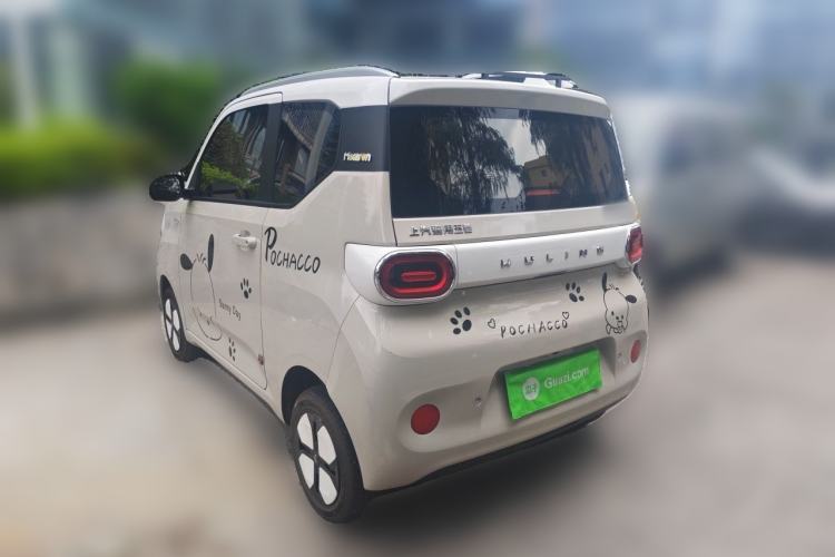 Used Wuling Hongguang MINIEV 2024 3rd Generation 215km Advanced Version Rear Left 45 Deg