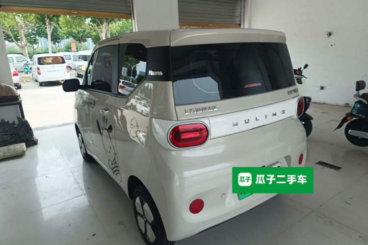 Used Wuling Hongguang MINIEV 2024 3rd Generation 215km Youth Edition Rear Left 45 Deg