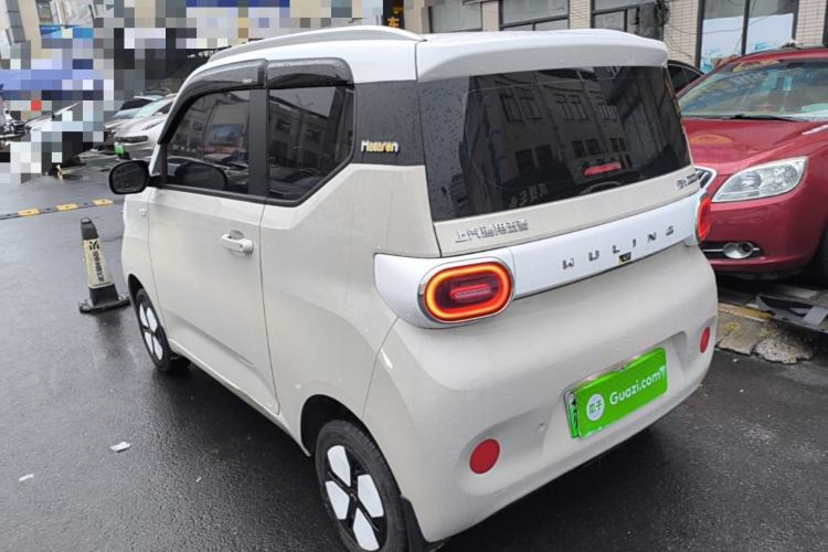 Used Wuling Hongguang MINIEV 2024 3rd Generation 215km Advanced Version Rear Left 45 Deg