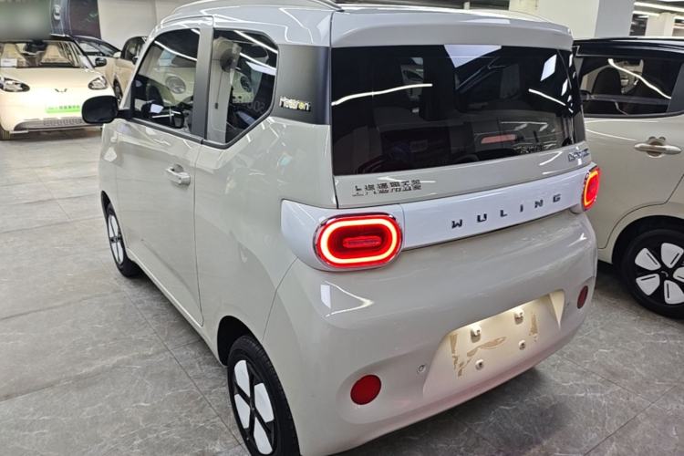 Used Wuling Hongguang MINIEV 2024 3rd Generation 215km Advanced Version Rear Left 45 Deg