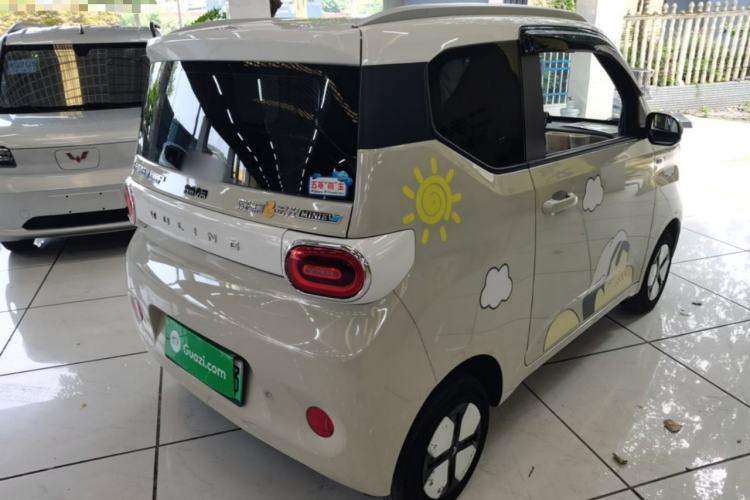 Used Wuling Hongguang MINIEV 2024 3rd Generation 215km Advanced Version Rear Right 45 Deg