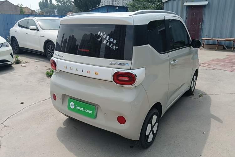 Used Wuling Hongguang MINIEV 2024 3rd Generation 215km Advanced Version Rear Right 45 Deg
