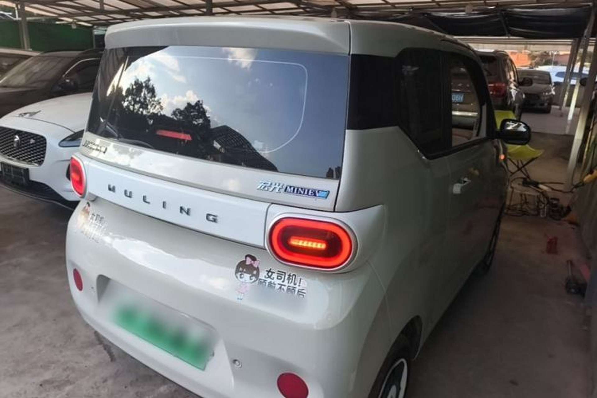 Used Wuling Hongguang MINIEV 2024 3rd Generation 215km Youth Edition Rear Right 45 Deg
