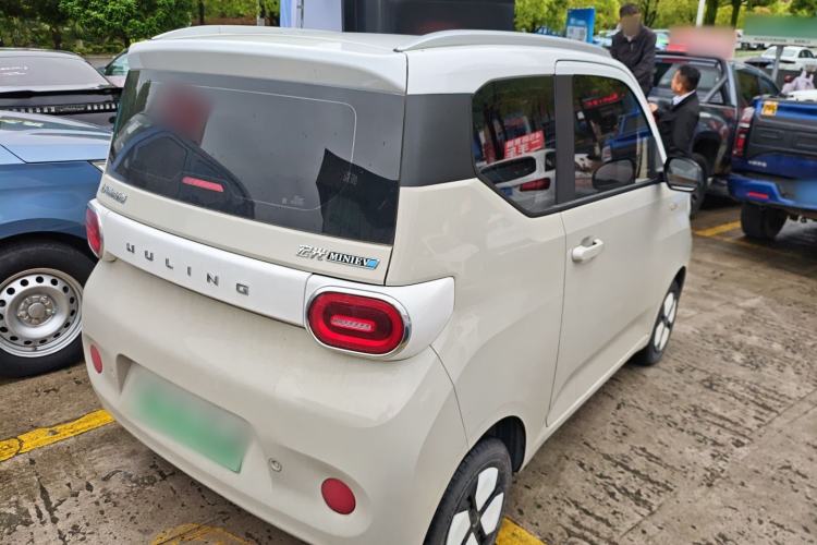 Used Wuling Hongguang MINIEV 2024 3rd Generation 215km Advanced Version Rear Right 45 Deg