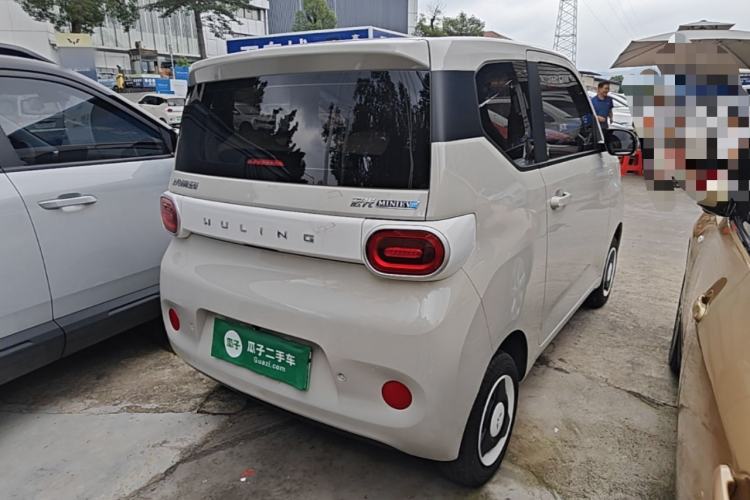 Used Wuling Hongguang MINIEV 2024 3rd Generation 215km Youth Edition Rear Right 45 Deg