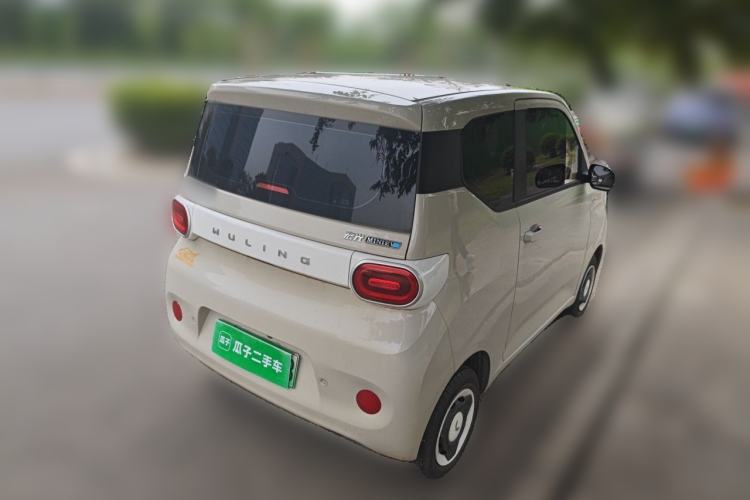 Used Wuling Hongguang MINIEV 2024 3rd Generation 215km Youth Edition Rear Right 45 Deg