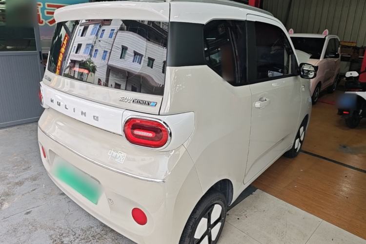 Used Wuling Hongguang MINIEV 2024 3rd Generation 215km Advanced Version Rear Right 45 Deg