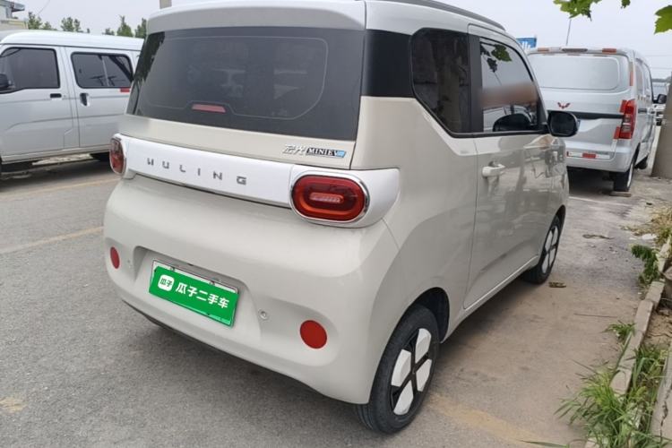Used Wuling Hongguang MINIEV 2024 3rd Generation 215km Advanced Version Rear Right 45 Deg