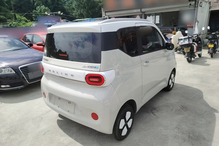 Used Wuling Hongguang MINIEV 2024 3rd Generation 215km Advanced Version Rear Right 45 Deg