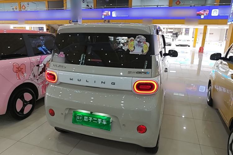 Used Wuling Hongguang MINIEV 2024 3rd Generation 215km Youth Edition Rear Right 45 Deg