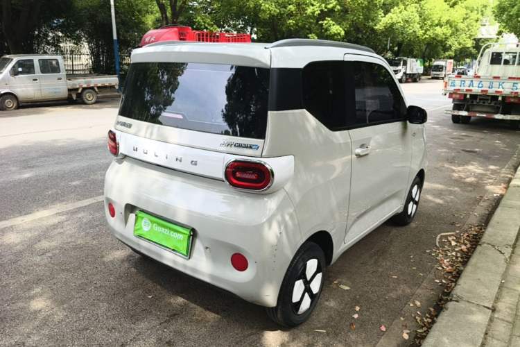 Used Wuling Hongguang MINIEV 2024 3rd Generation 215km Advanced Version Rear Right 45 Deg