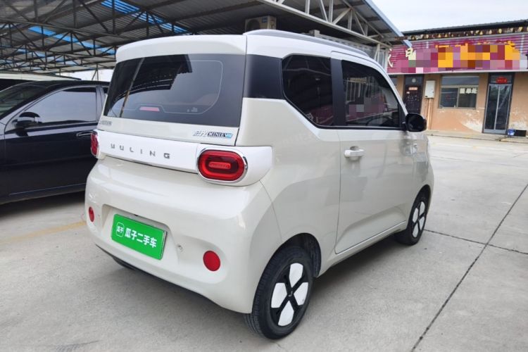 Used Wuling Hongguang MINIEV 2024 3rd Generation 215km Advanced Version Rear Right 45 Deg
