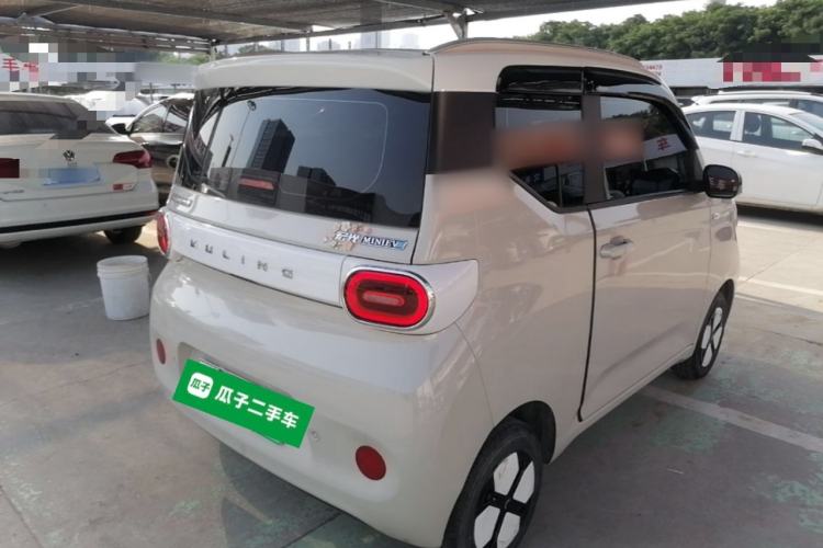Used Wuling Hongguang MINIEV 2024 3rd Generation 215km Advanced Version Rear Right 45 Deg