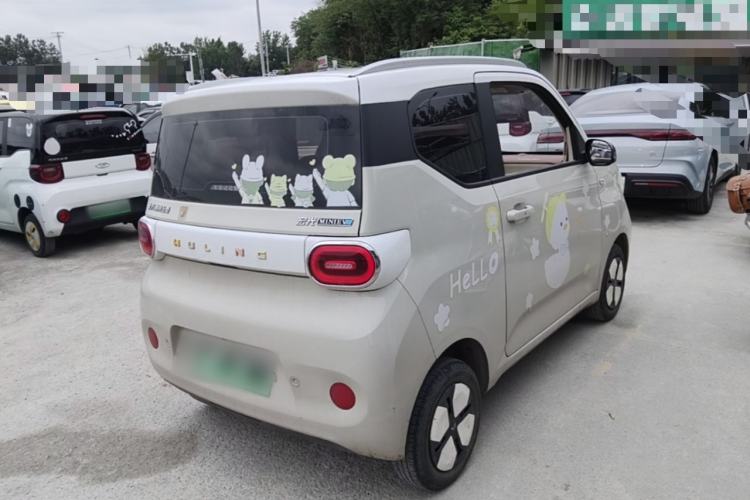 Used Wuling Hongguang MINIEV 2024 3rd Generation 215km Advanced Version Rear Right 45 Deg