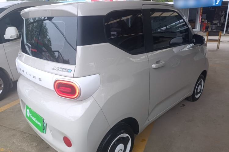 Used Wuling Hongguang MINIEV 2024 3rd Generation 215km Advanced Version Rear Right 45 Deg