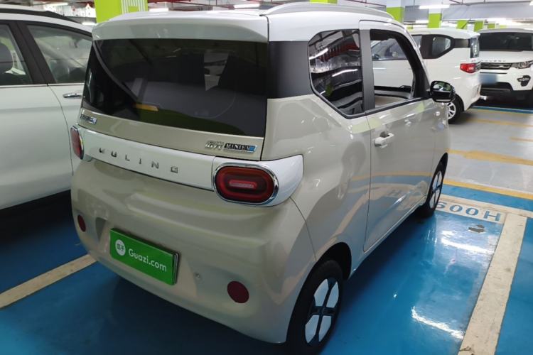 Used Wuling Hongguang MINIEV 2024 3rd Generation 215km Advanced Version Rear Right 45 Deg
