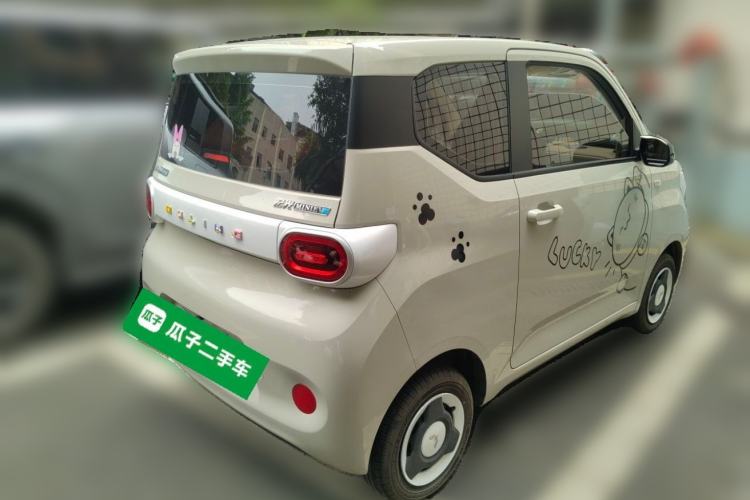 Used Wuling Hongguang MINIEV 2024 3rd Generation 215km Youth Edition Rear Right 45 Deg
