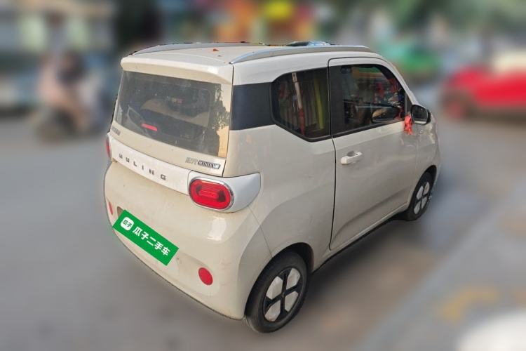 Used Wuling Hongguang MINIEV 2024 3rd Generation 215km Advanced Version Rear Right 45 Deg