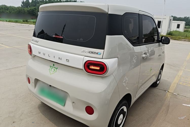 Used Wuling Hongguang MINIEV 2024 3rd Generation 215km Youth Edition Rear Right 45 Deg