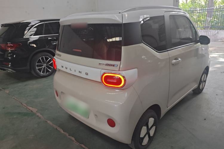 Used Wuling Hongguang MINIEV 2024 3rd Generation 215km Advanced Version Rear Right 45 Deg