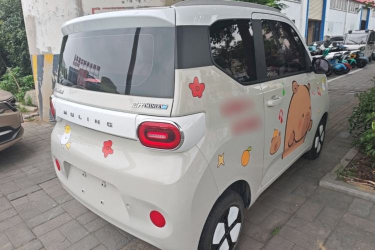 Used Wuling Hongguang MINIEV 2024 3rd Generation 215km Advanced Version Rear Right 45 Deg