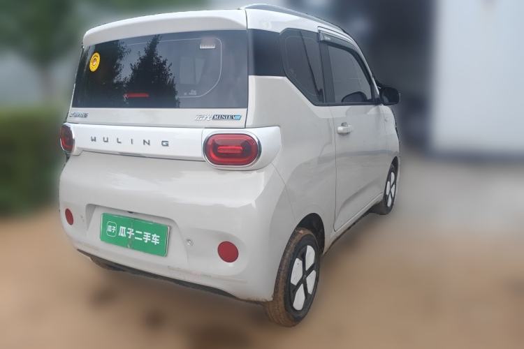 Used Wuling Hongguang MINIEV 2024 3rd Generation 215km Advanced Version Rear Right 45 Deg