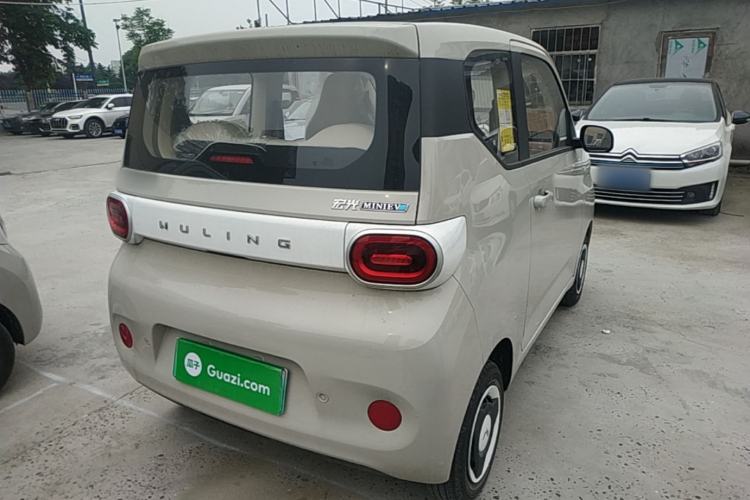 Used Wuling Hongguang MINIEV 2024 3rd Generation 215km Youth Edition Rear Right 45 Deg