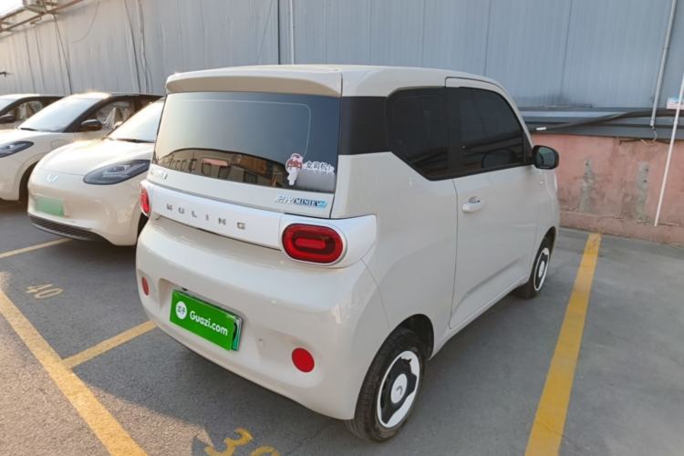 Used Wuling Hongguang MINIEV 2024 3rd Generation 215km Youth Edition Rear Right 45 Deg