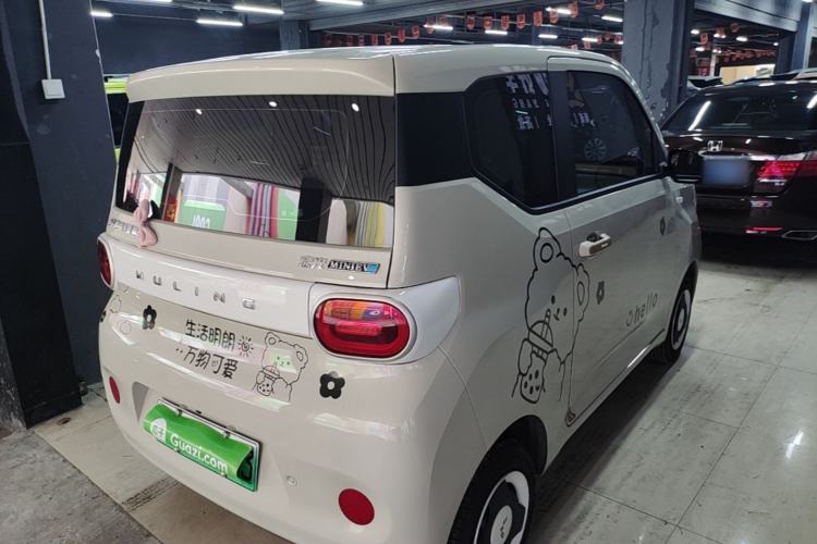 Used Wuling Hongguang MINIEV 2024 3rd Generation 215km Youth Edition Rear Right 45 Deg