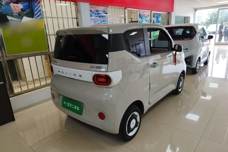 Used Wuling Hongguang MINIEV 2024 3rd Generation 215km Youth Edition Rear Right 45 Deg
