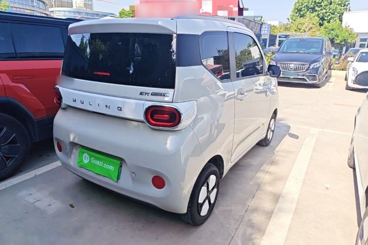 Used Wuling Hongguang MINIEV 2024 3rd Generation 215km Advanced Version Rear Right 45 Deg