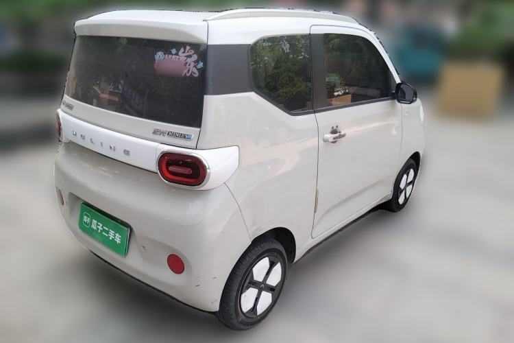 Used Wuling Hongguang MINIEV 2024 3rd Generation 215km Advanced Version Rear Right 45 Deg
