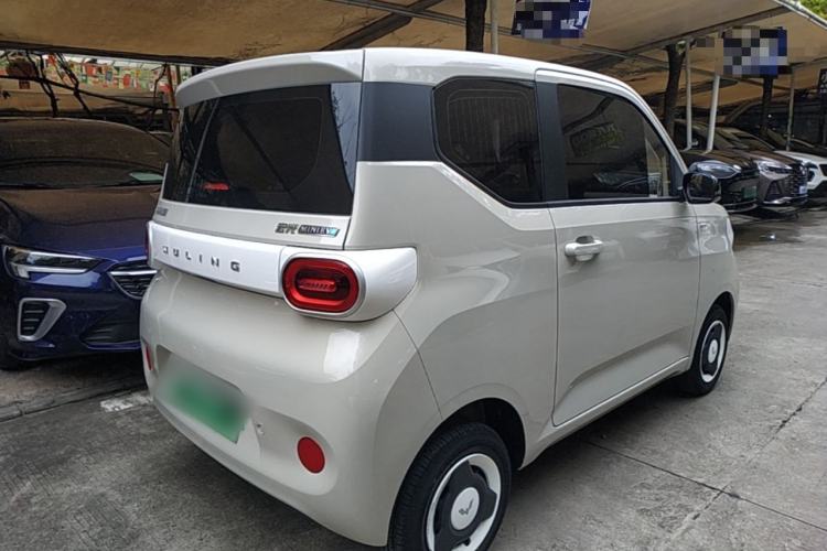 Used Wuling Hongguang MINIEV 2024 3rd Generation 215km Advanced Version Rear Right 45 Deg