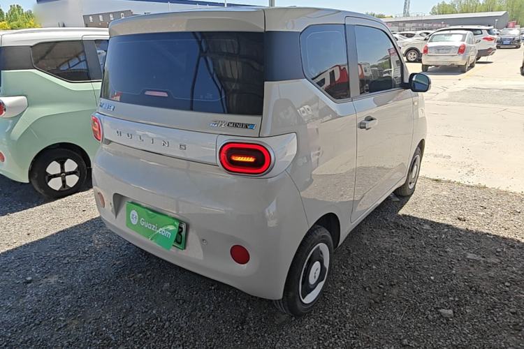 Used Wuling Hongguang MINIEV 2024 3rd Generation 215km Youth Edition Rear Right 45 Deg