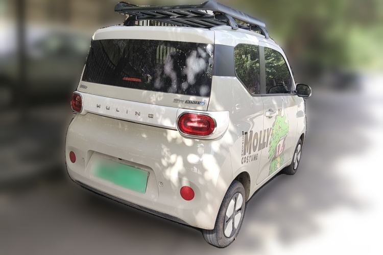 Used Wuling Hongguang MINIEV 2024 3rd Generation 215km Advanced Version Rear Right 45 Deg