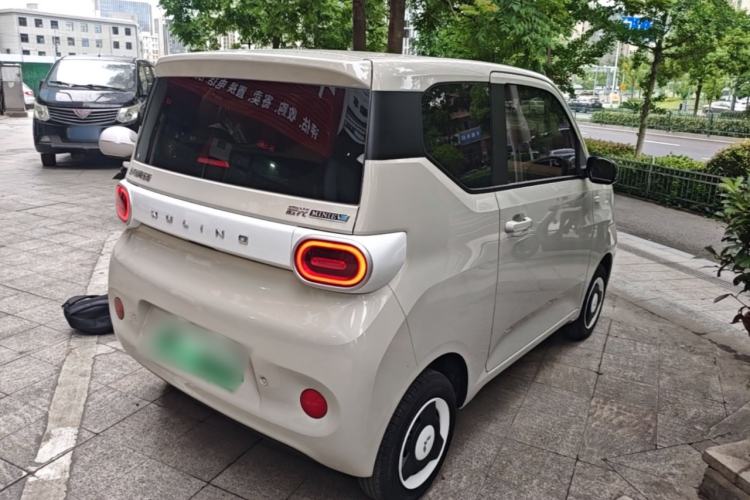 Used Wuling Hongguang MINIEV 2024 3rd Generation 215km Youth Edition Rear Right 45 Deg