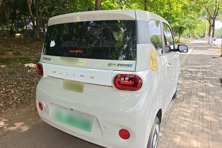 Used Wuling Hongguang MINIEV 2024 3rd Generation 215km Youth Edition Rear Right 45 Deg
