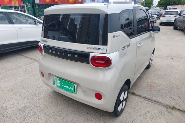 Used Wuling Hongguang MINIEV 2024 3rd Generation 215km Advanced Version Rear Right 45 Deg