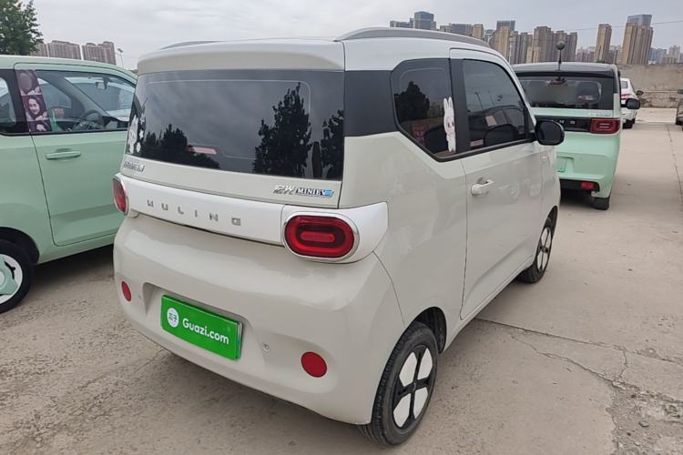 Used Wuling Hongguang MINIEV 2024 3rd Generation 215km Advanced Version Rear Right 45 Deg