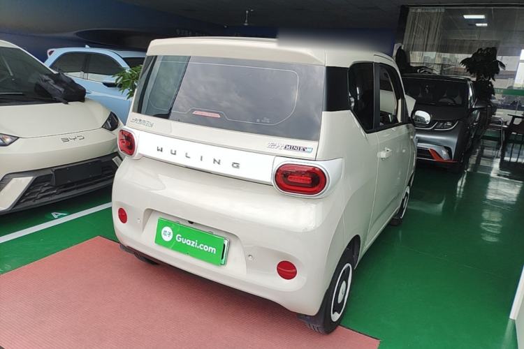 Used Wuling Hongguang MINIEV 2024 3rd Generation 215km Youth Edition Rear Right 45 Deg