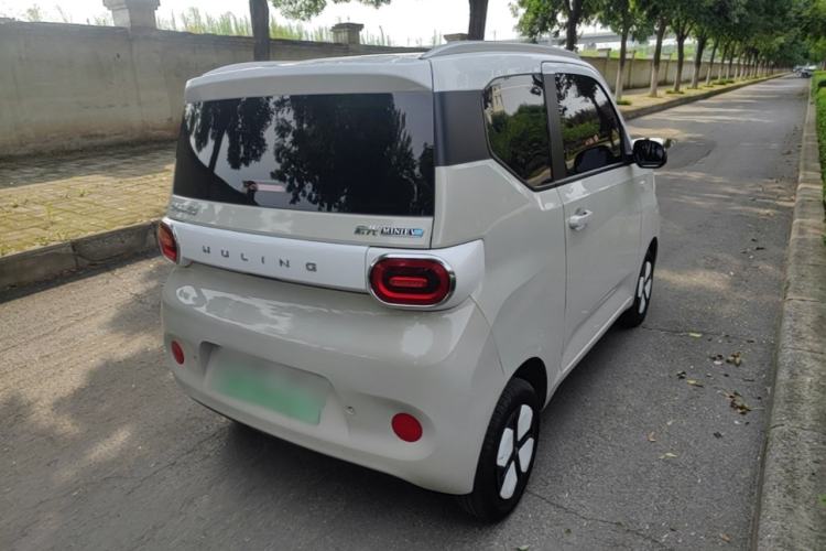 Used Wuling Hongguang MINIEV 2024 3rd Generation 215km Advanced Version Rear Right 45 Deg