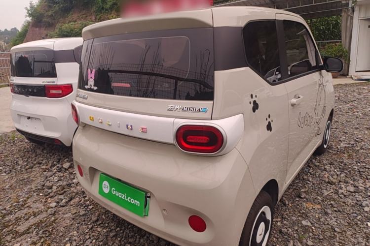 Used Wuling Hongguang MINIEV 2024 3rd Generation 215km Youth Edition Rear Right 45 Deg