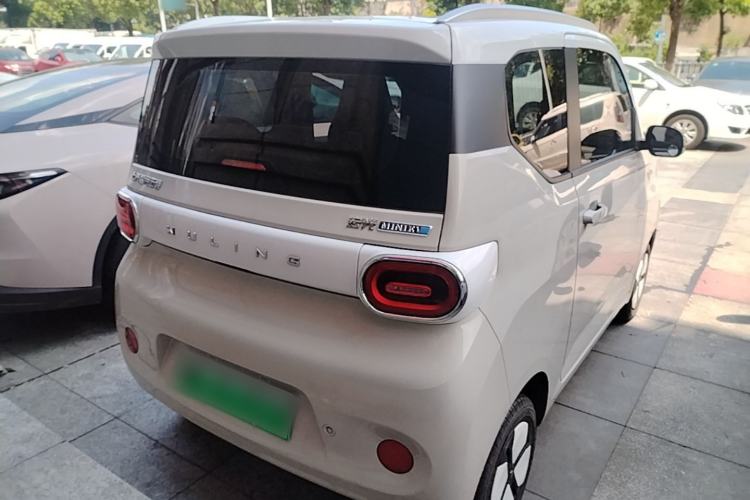 Used Wuling Hongguang MINIEV 2024 3rd Generation 215km Advanced Version Rear Right 45 Deg