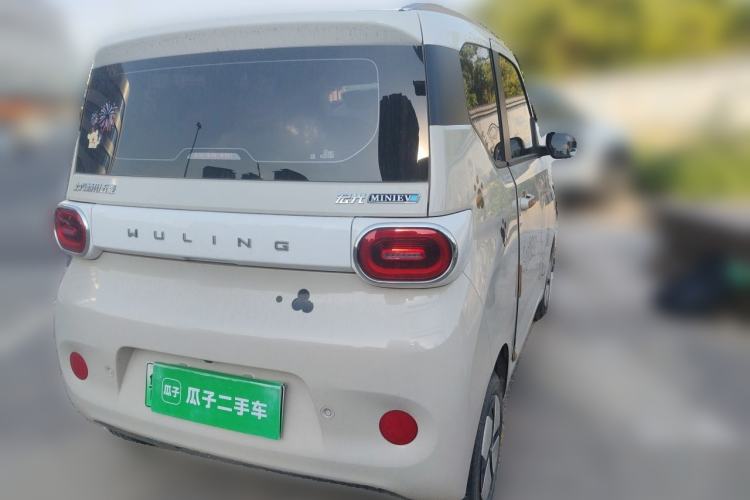 Used Wuling Hongguang MINIEV 2024 3rd Generation 215km Advanced Version Rear Right 45 Deg