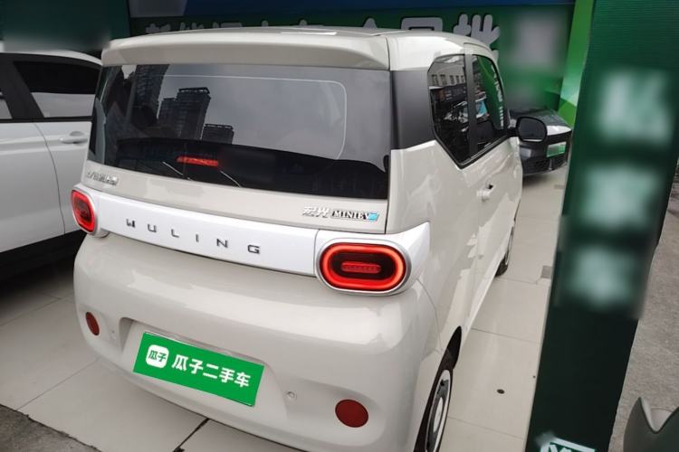 Used Wuling Hongguang MINIEV 2024 3rd Generation 215km Youth Edition Rear Right 45 Deg