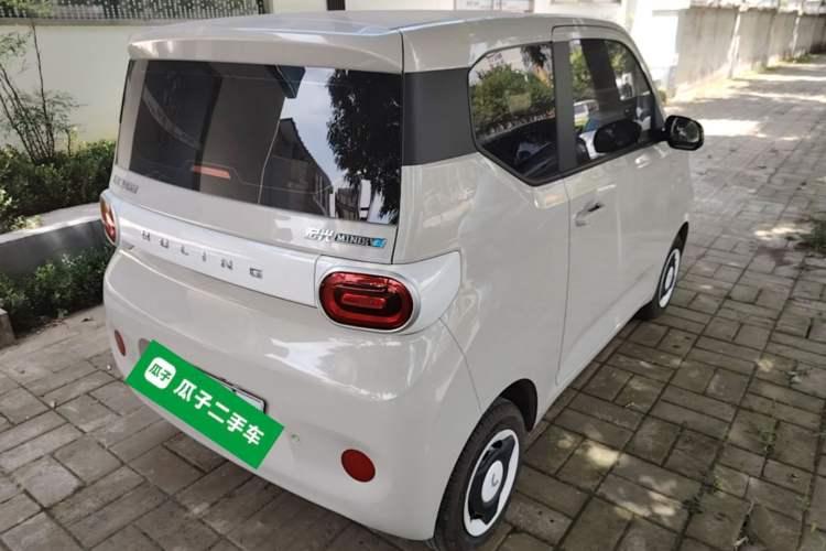 Used Wuling Hongguang MINIEV 2024 3rd Generation 215km Youth Edition Rear Right 45 Deg