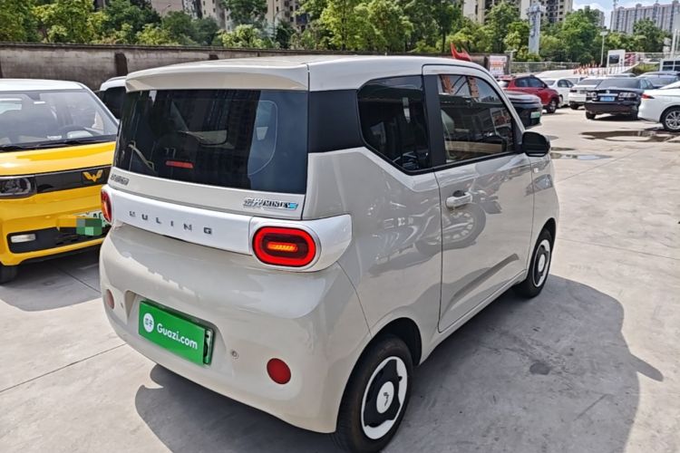 Used Wuling Hongguang MINIEV 2024 3rd Generation 215km Youth Edition Rear Right 45 Deg