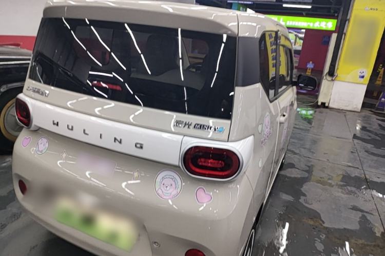 Used Wuling Hongguang MINIEV 2024 3rd Generation 215km Youth Edition Rear Right 45 Deg