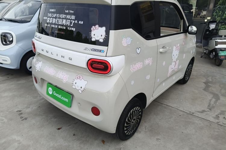 Used Wuling Hongguang MINIEV 2024 3rd Generation 215km Youth Edition Rear Right 45 Deg