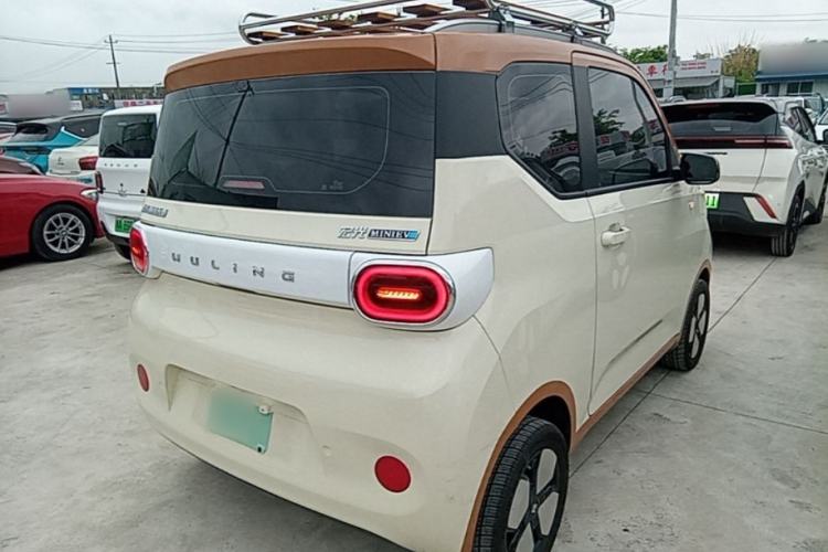 Used Wuling Hongguang MINIEV 2024 3rd Generation 215km Advanced Version Rear Right 45 Deg